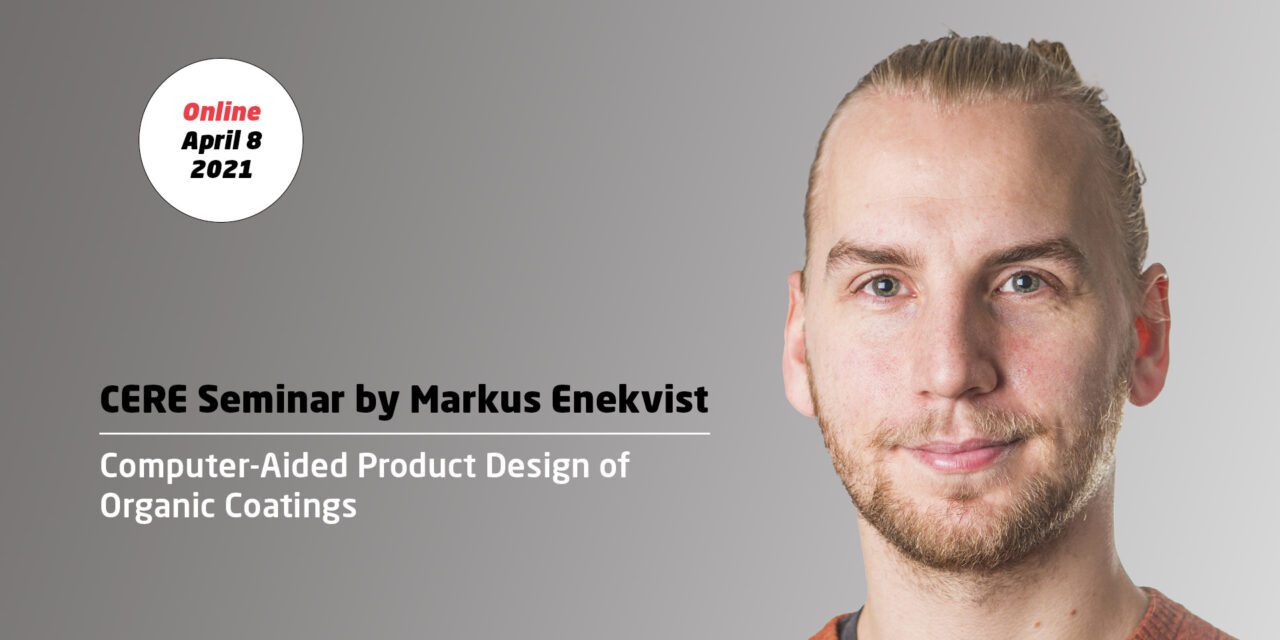 Computer-Aided Product Design of Organic Coatings by Markus Enekvist