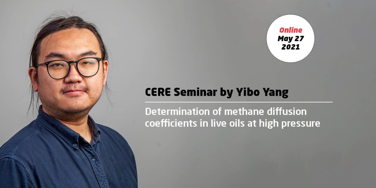 Determination of methane diffusion coefficients in live oils at high pressure by Yibo Yang