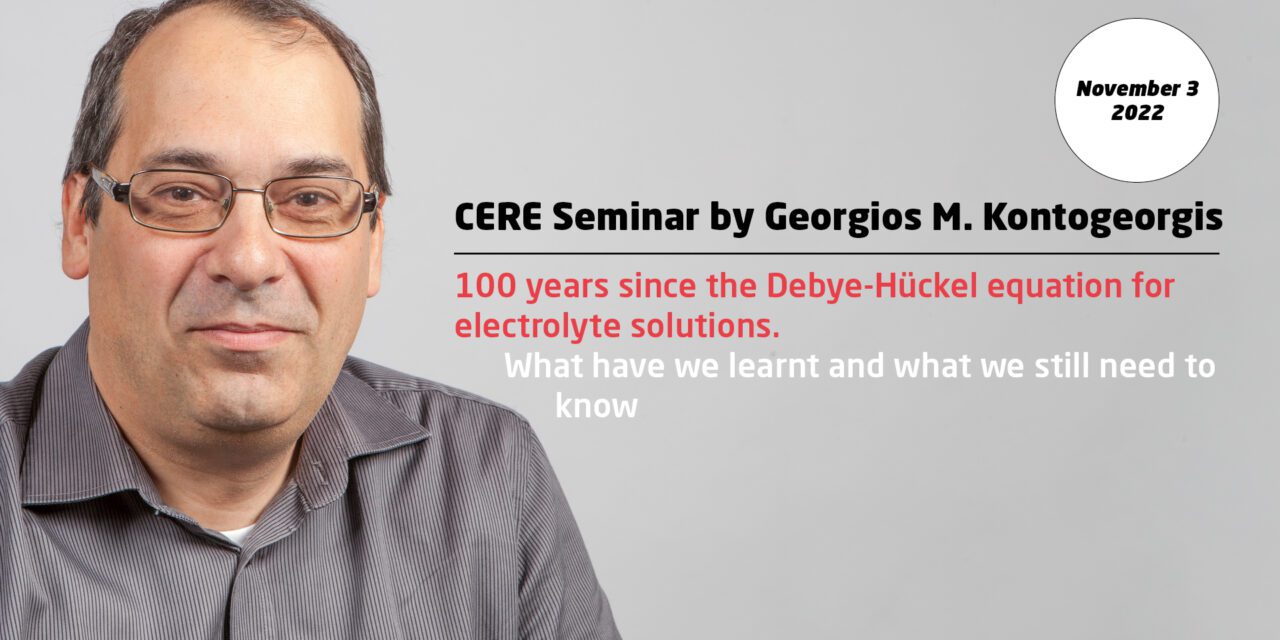100 years since the Debye-Hückel equation for electrolyte solutions. What have we learnt and what we still need to know