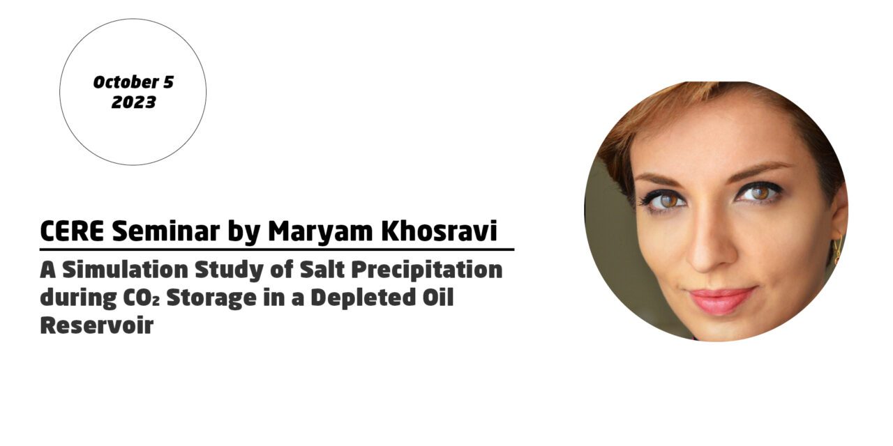 A Simulation Study of Salt Precipitation during CO2 Storage in a Depleted Oil Reservoir